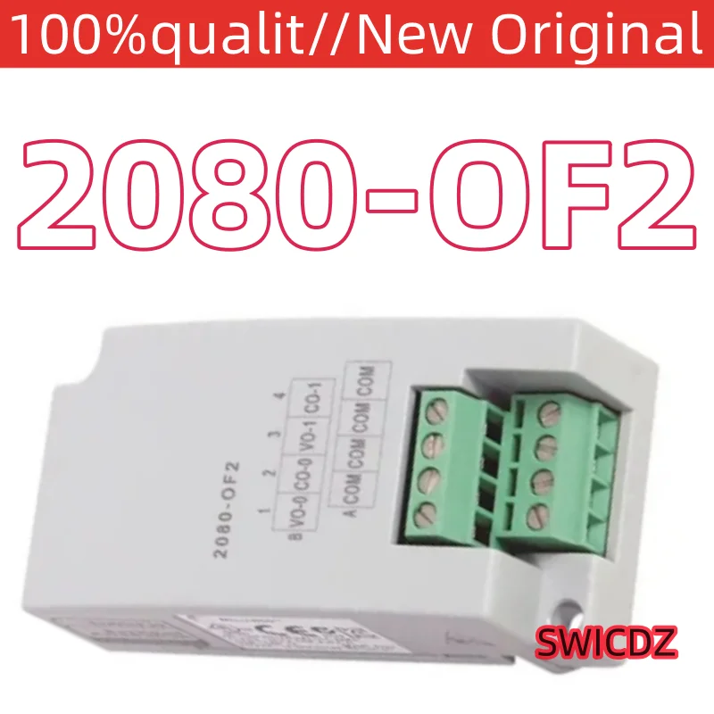 100% nový originálny Micro800 plc, analógový výstupný modul, 2080-z2