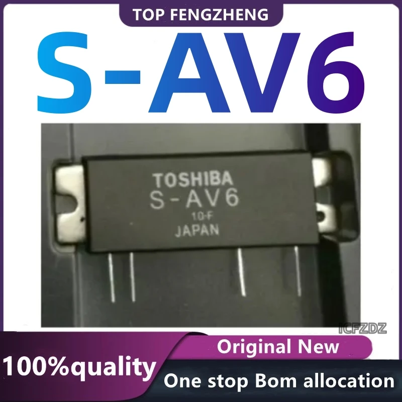 100% nový originálny S-AV6 SMD RF trubica vysokofrekvenčná trubicová amplifikačná modul na sklade