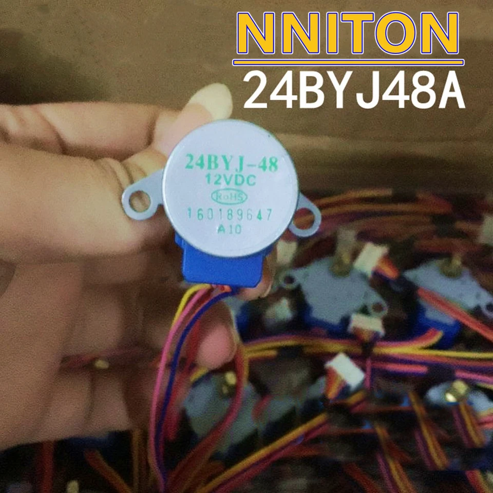 100% nový pre krokový motor 24BYJ48A GAL12A-BD DC 12V Synchrónny motor