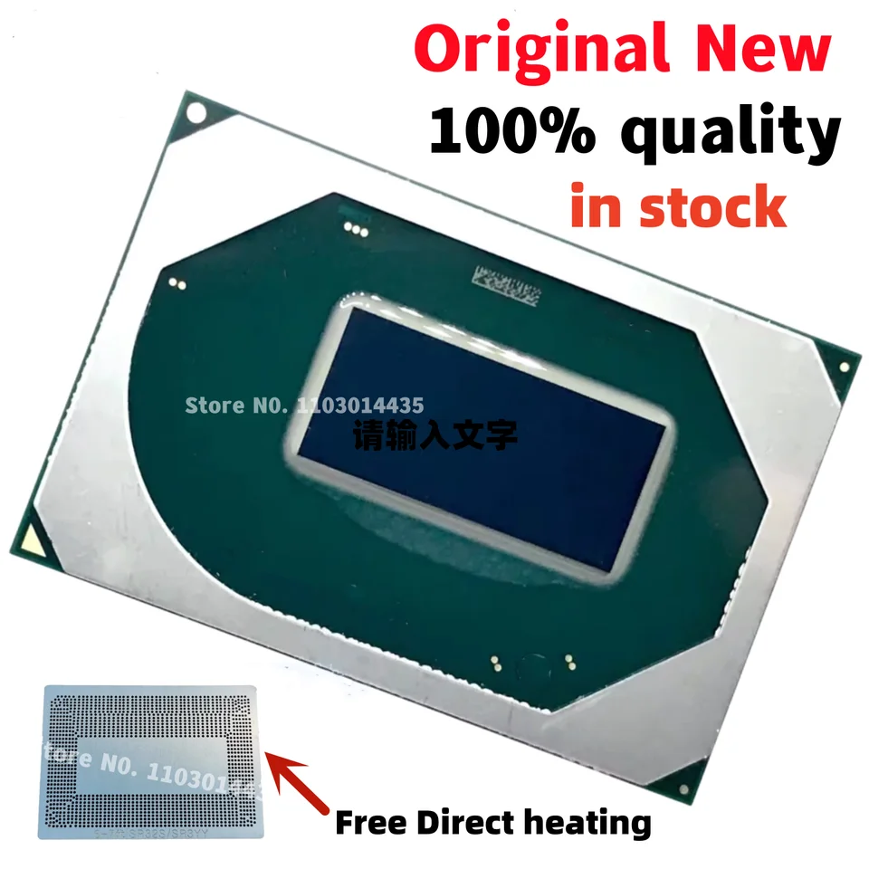 100% nový SRCKN I9-8950HK SRK3X I5-10200H SRH84 I5-10300H SRH8R I5-10400H SRH8Q I7-10750H CPU BGA Chips
