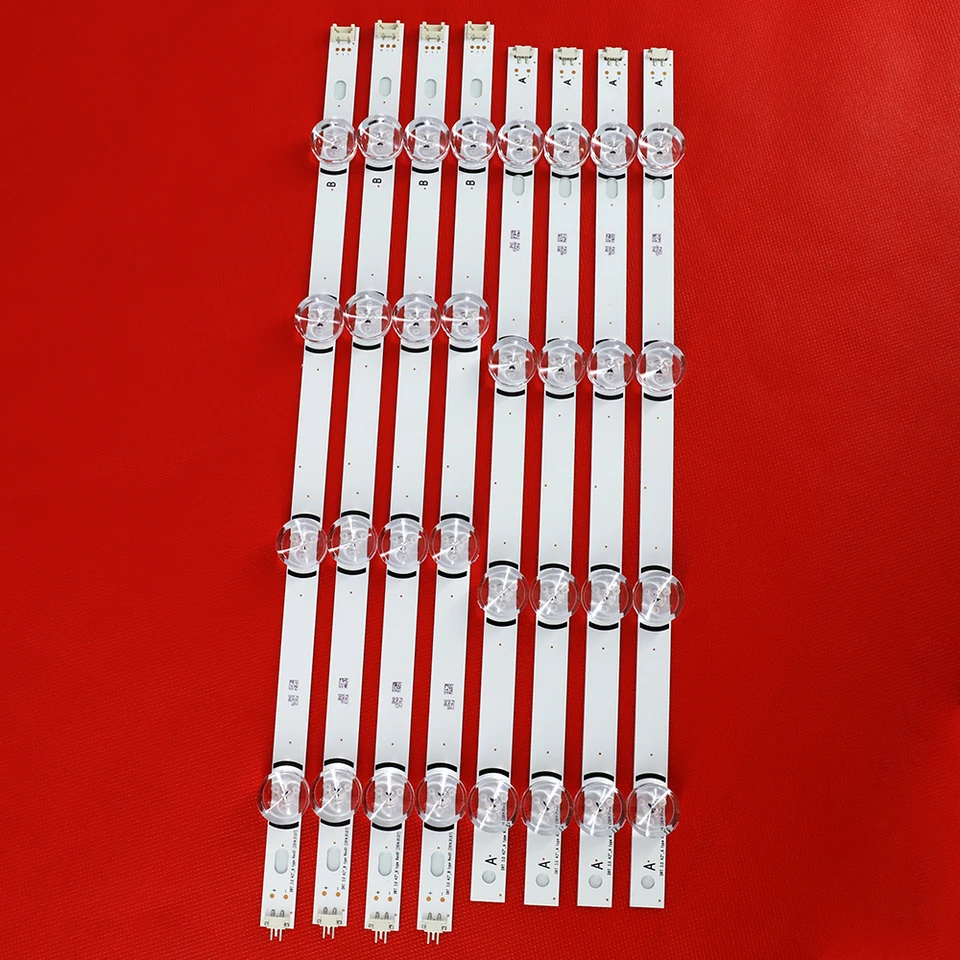 100% nových 8 ks (4*A, 4*b) LED prúžky pre LG Innotek DRT 3.0 42 