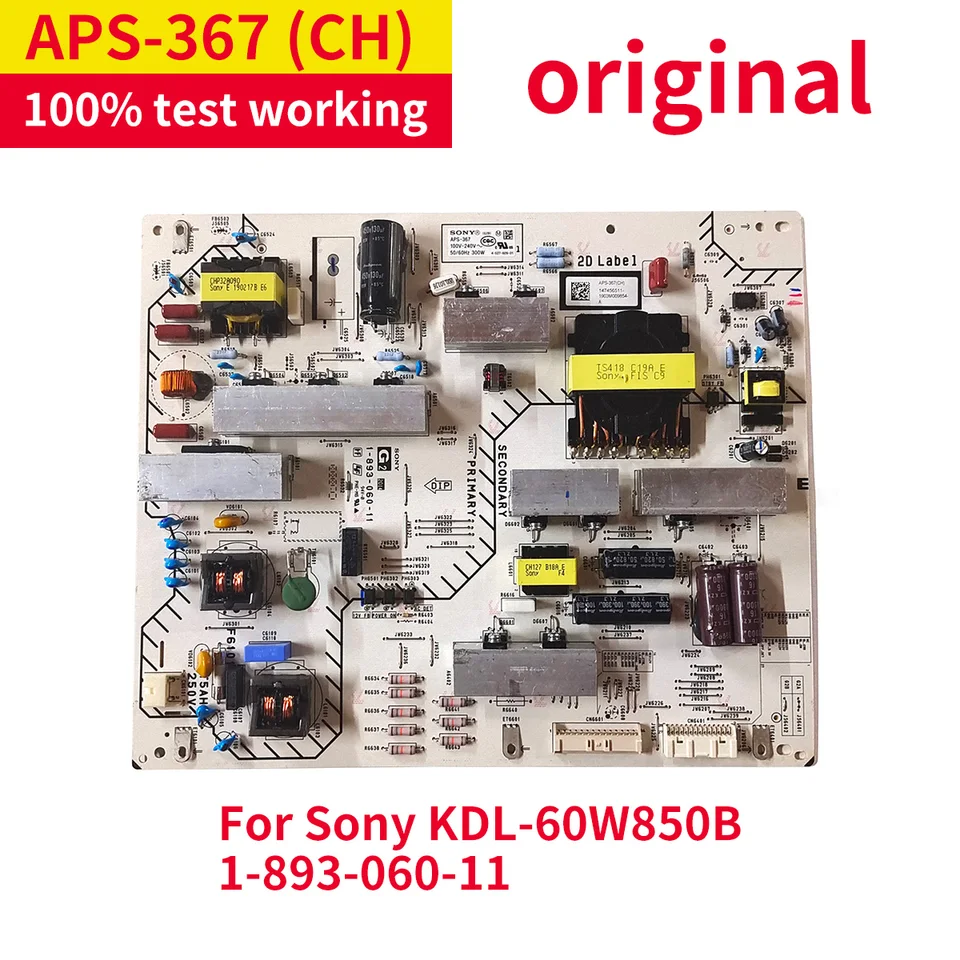 100% Original Test Work Support Board APS-367 (CH) 1-893-060-11 pre 60 