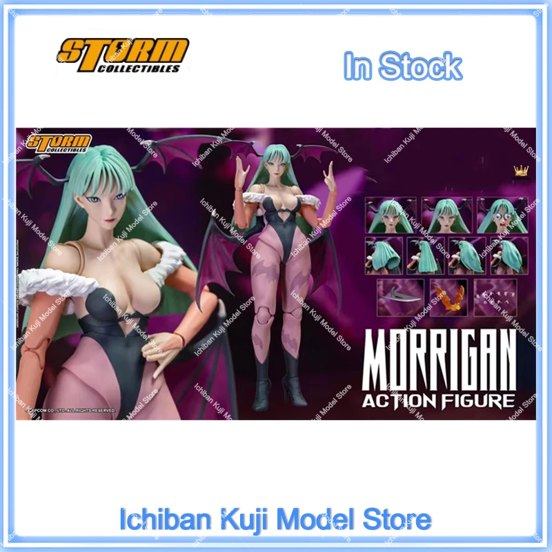 100%originál v sklade Storm Hračky CPDS02 1/12 Vojačka v mierke Morrigan plná súprava 6 -palcová akčná figúrka Zbierka