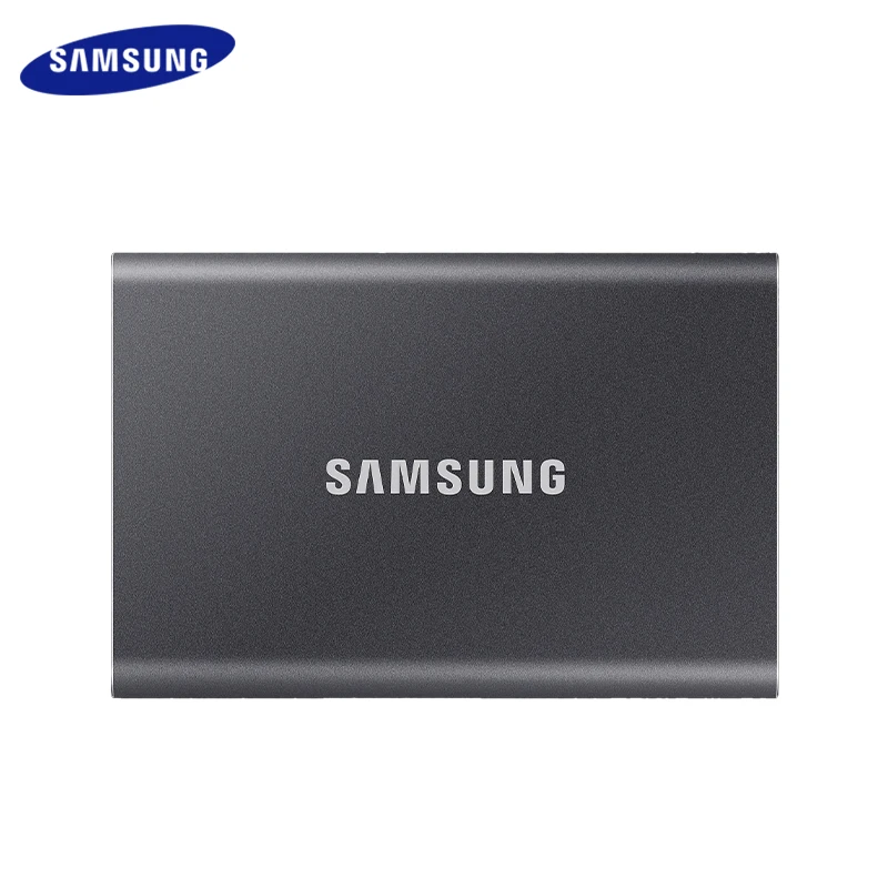 100% originálna externá Samsung Externá SSD T7 vysoká rýchlosť 1TB 2TB 4TB USB 3,2 Gen2 Solid State Disk Prenosná pre prenosný počítač počítač