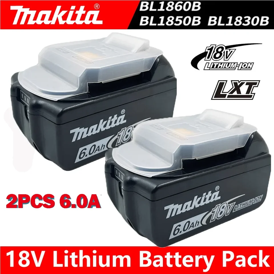100% originálna Makita 18V 9.0AH Nabíjateľná batéria, pre Makita BL1830 BL1830B BL1840 BL1840B BL1850 BL1850B Elektrická náradie batérie