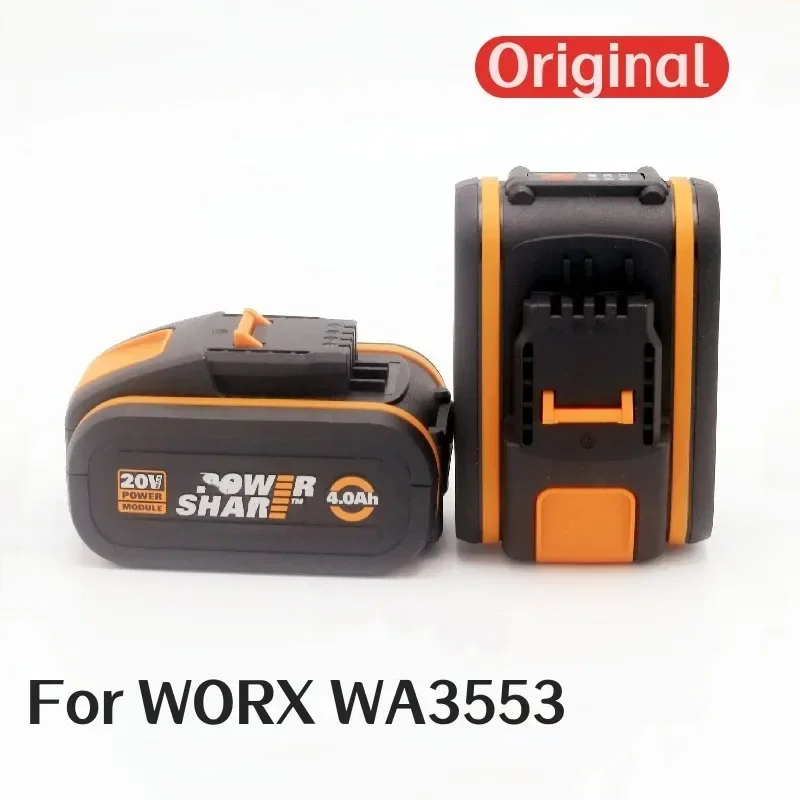 100%originálny 2AH 4AH pre WORX 20V WA3014/3551/3572 WA3553 WG630 WG629 WX372 WX390/394 WX523 WX802 WX858 WX900 EAKTION BATTER