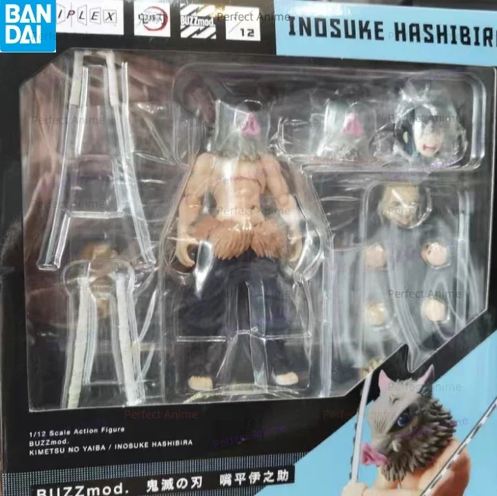 100% originálny aniplex Buzzmod inOSUKE HASHIBIRA Kimetsu no Yaiba Demon Slayer Action Figures Model Toy Brinquedos figura