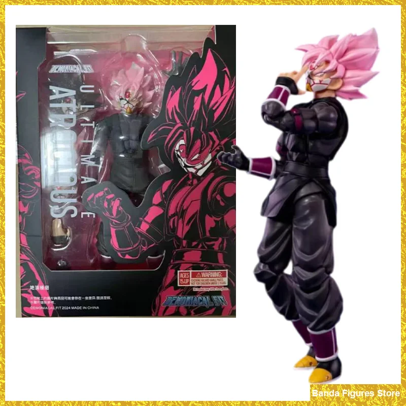 100% originálny démonický fit DF Ultimate Atrocous SHF Black Goku Zamasu Dragon Ball v Stock Anime Collection Figures Hračky