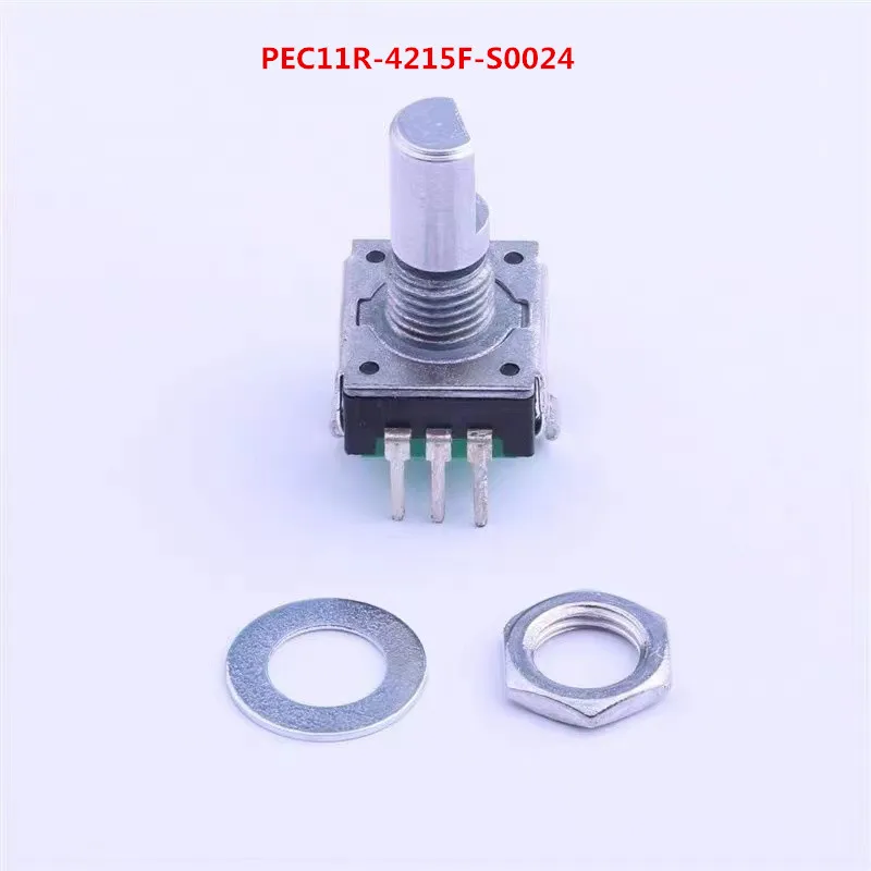 100% originálny PEC11R-4215F-S0024 Rotačný kódovač 15 mm hriadeľ w/spínač PEC11R