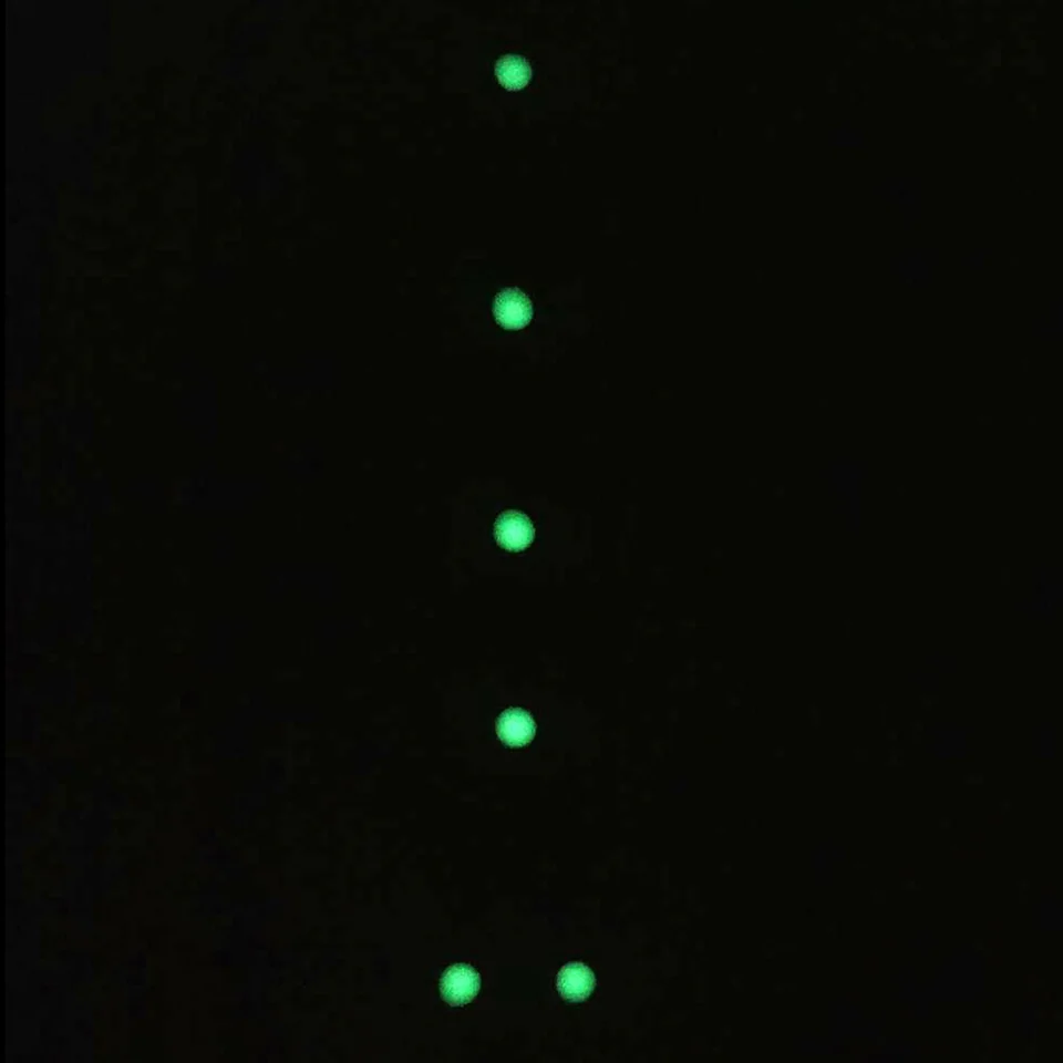 100 počítačov Guitar Dot Inlays hmatníky hmatníkových bodiek pražcové markery Luminous Mosaic Fretboard pre gitaru ukulele bass banjo mandolin dekor