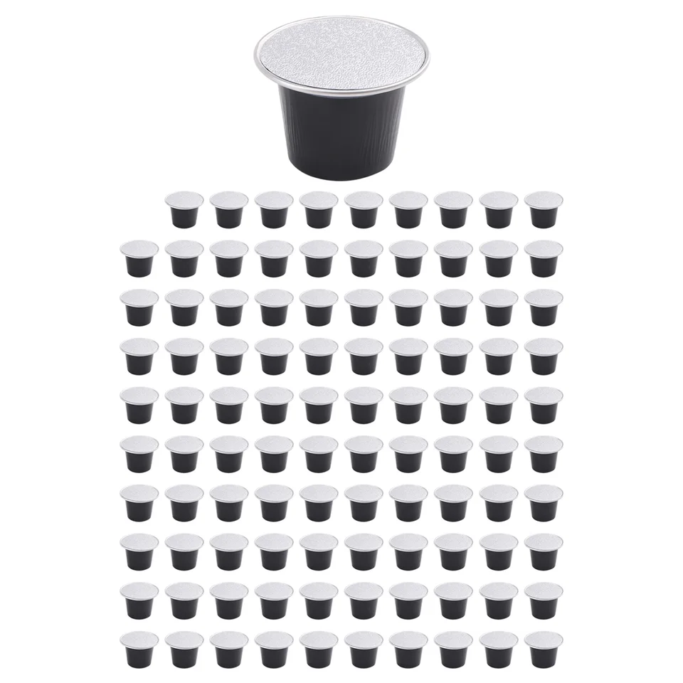 100 sád doplňuje kávové kapsuly šálka jednorazového Nespresso pod pre Nescafe