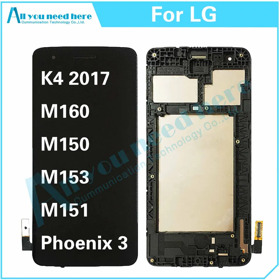 100% test pre LG K4 2017 M160 M150 M153 M151 LCD DISPLEY DIGITICKÝ DIGITÁRU Zostava pre Phoenix 3 Výmena opravných dielov
