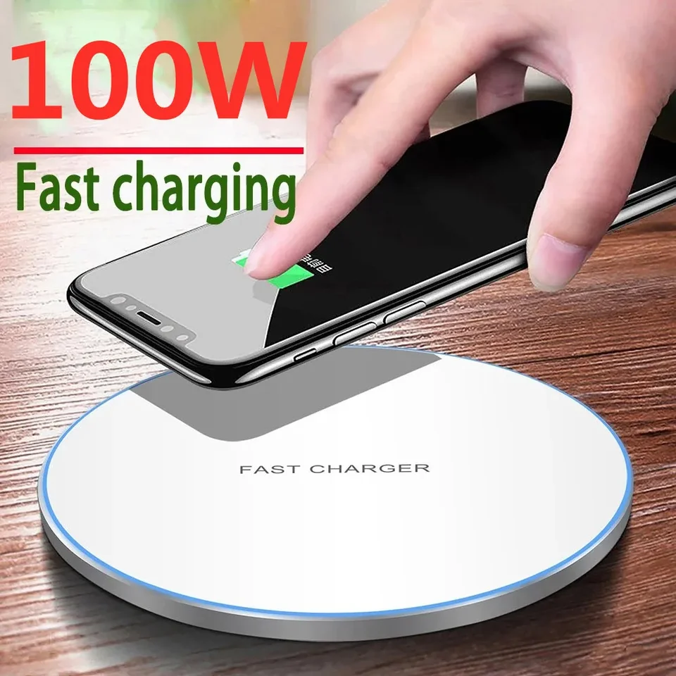 100 W bezdrôtová nabíjačka stojan pre iPhone 15 14 13 12 11 XR Samsung S22 S21 Xiaomi Telefón nabíjačky rýchle nabíjanie Dock Station