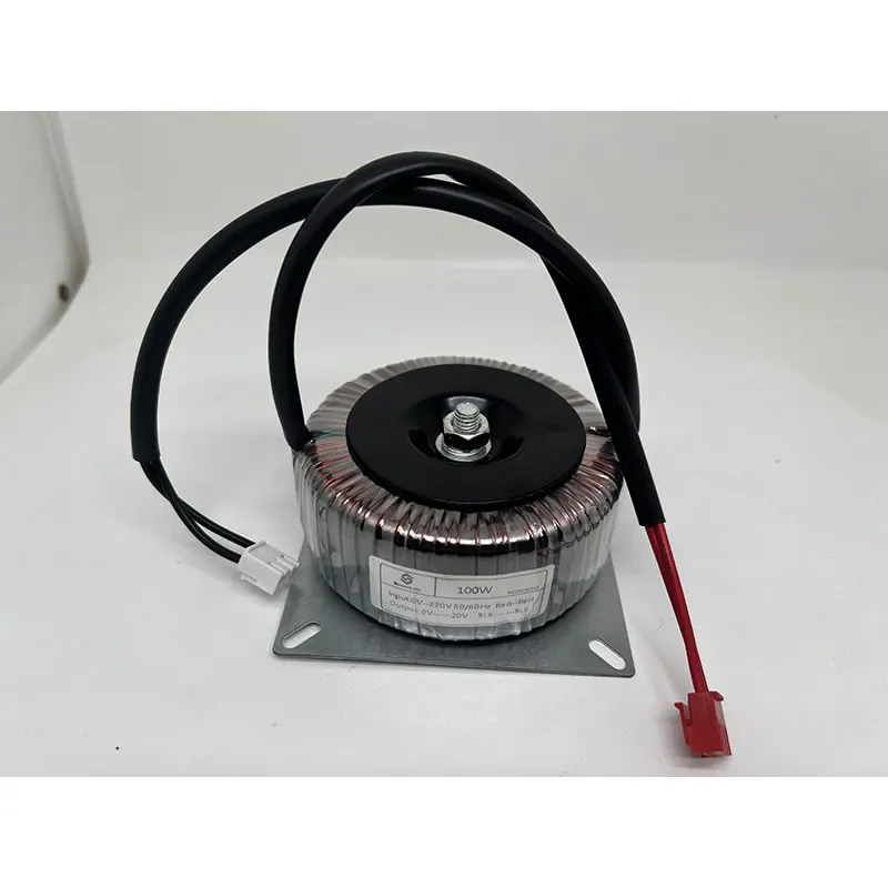 100 W toroidný transformátor 220V na jednorazový transformátor masážneho kresla Hy-5405tt