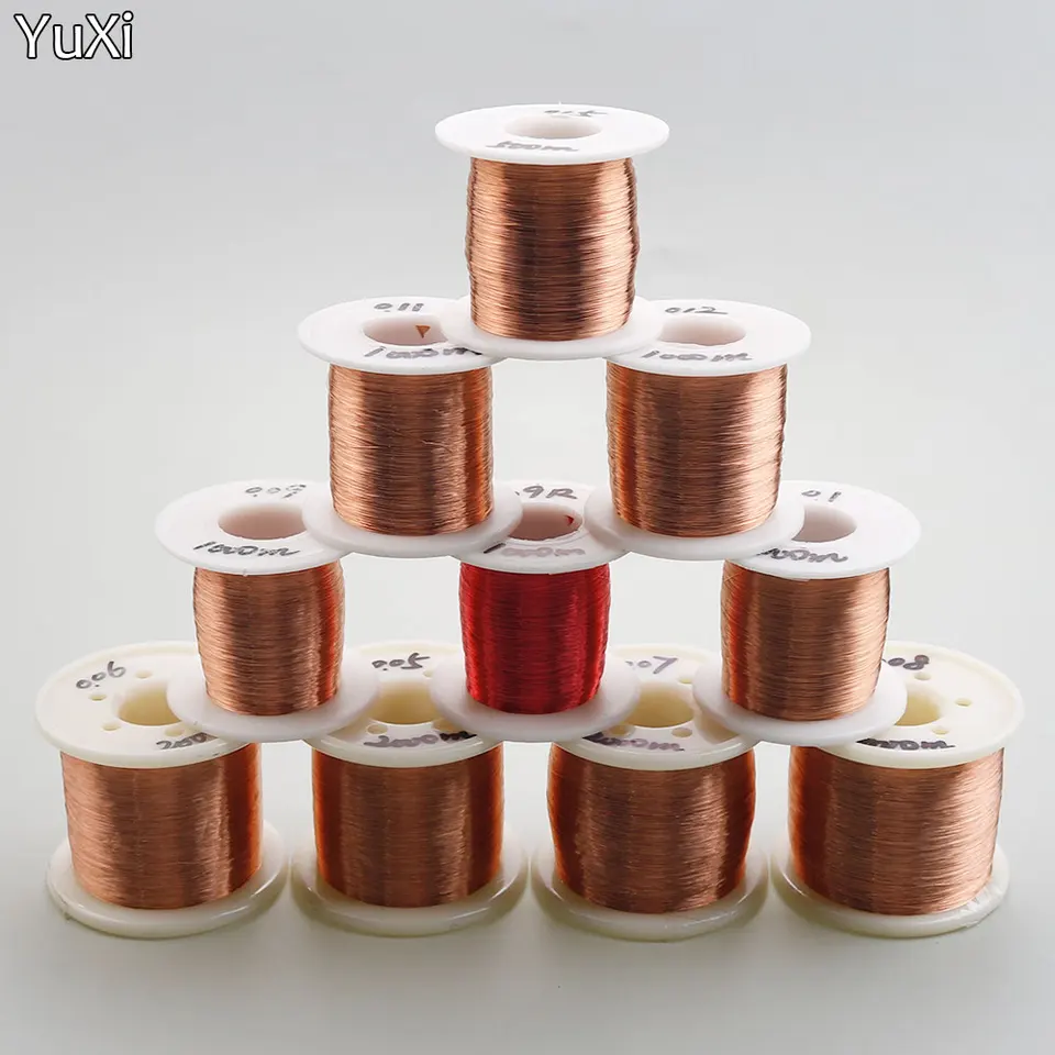 1000/2000 metrov 0,05 mm 0,06 mm 0,07 mm 0,08 mm 0,09 mm 0,1 mm 0,11 mm 0,12 mm 0,15 mm medený drôt QA-1-155 Polyuretánový smaltovaný drôt