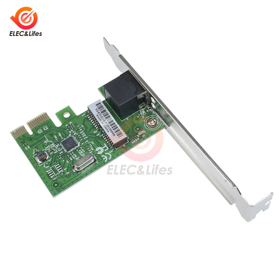 1000 Gigabit Ethernet Network Controller PCI Express Sieťová karta PCI-E 10/100/1000 Mbps RJ45 LAN Adapter Prevodník pre PC Desttop