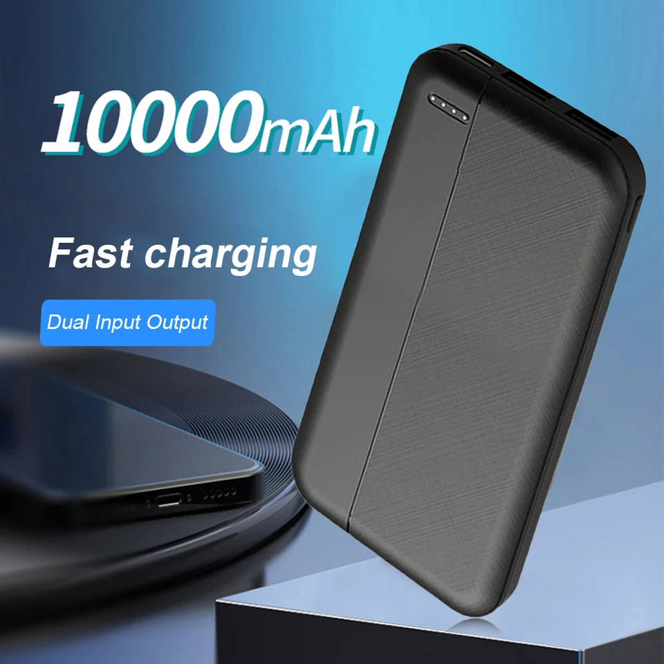 1000 mAh Power Bank 5V/2A Prenosná mini nabíjačka Rýchle nabíjanie Externé batérie pre vykurovanie vesty Bunda Ponožky Rukavice