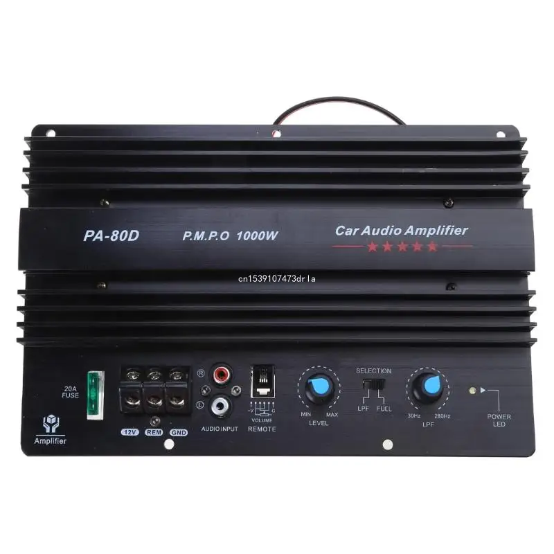 1000 W zosilňovacia doska Mono Power Amplifier Hráč Výkonný basový subwoofers zosilňovač zosilňovača