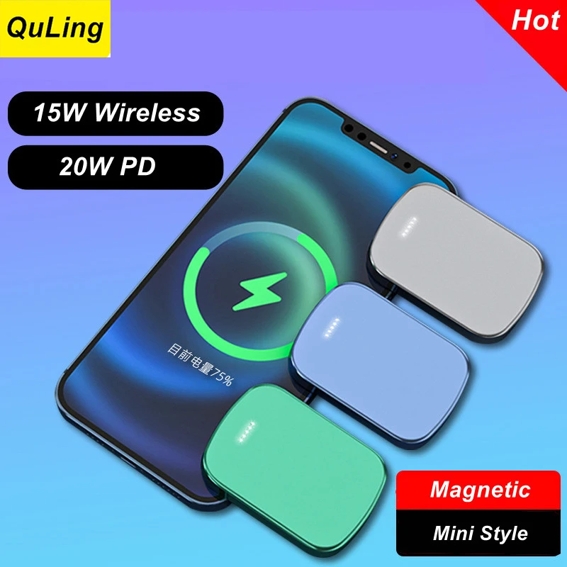 10000 MAH Magnetic pre OnePlus 9 9 Pro Battery Case 15W Wireless Charger pre puzdro OnePlus 9 Power Bank Case