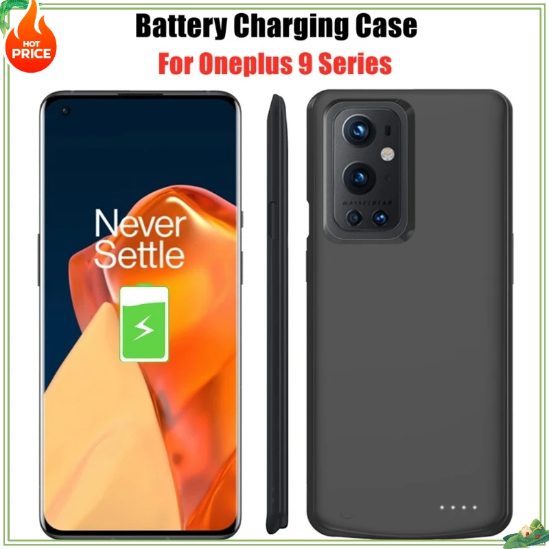 10000 mAh nabíjačky batérií pre obaly OnePlus 9 Pro External Battery Power Bank pre kryt nabíjania OnePlus 9R