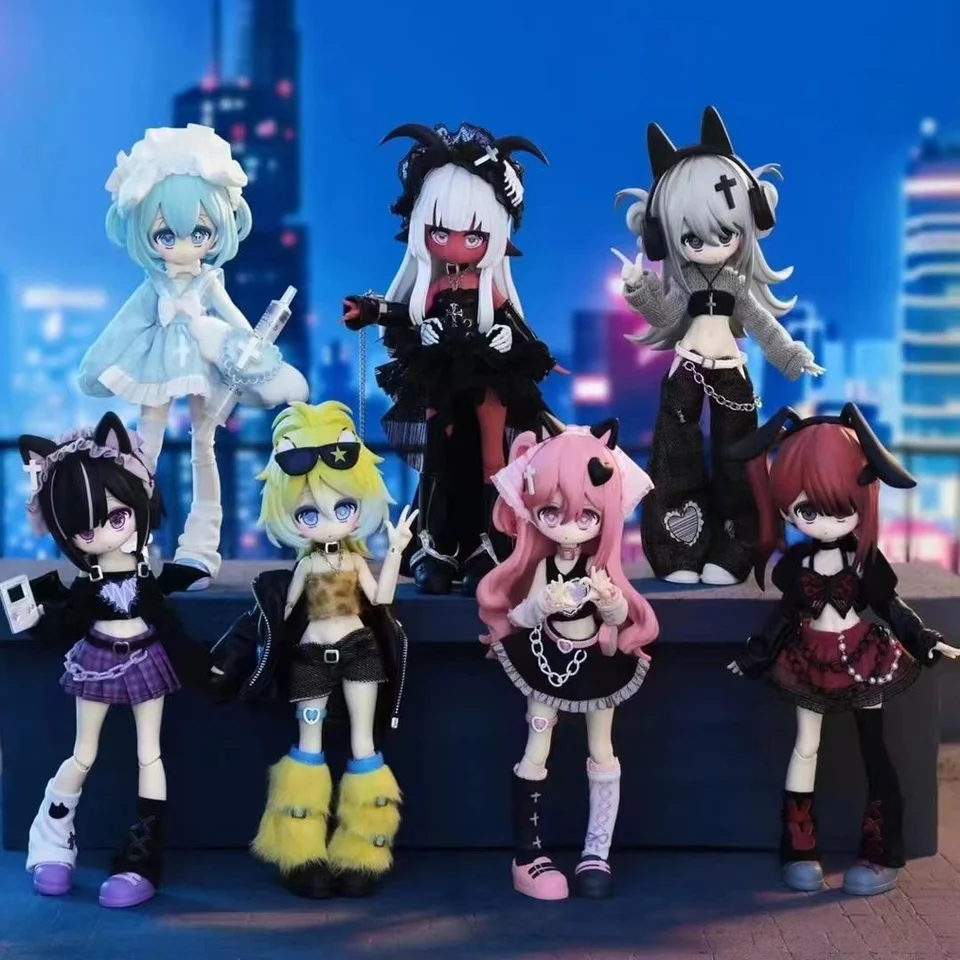 10000 uniká plány bjd doll Moveble Asint Runs Blind Box Kawaii Anime Collection Trend Trend Trendy Dospelé dieťa narodeniny darček Darček