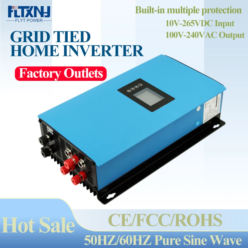 1000W-5000W mriežkový kravata Inverter Dump Bread Resisor na mriežkovom meniči s WiFi pre trojfázové domáce veterné turbíny Čisté sínusové vlny čisté sínus