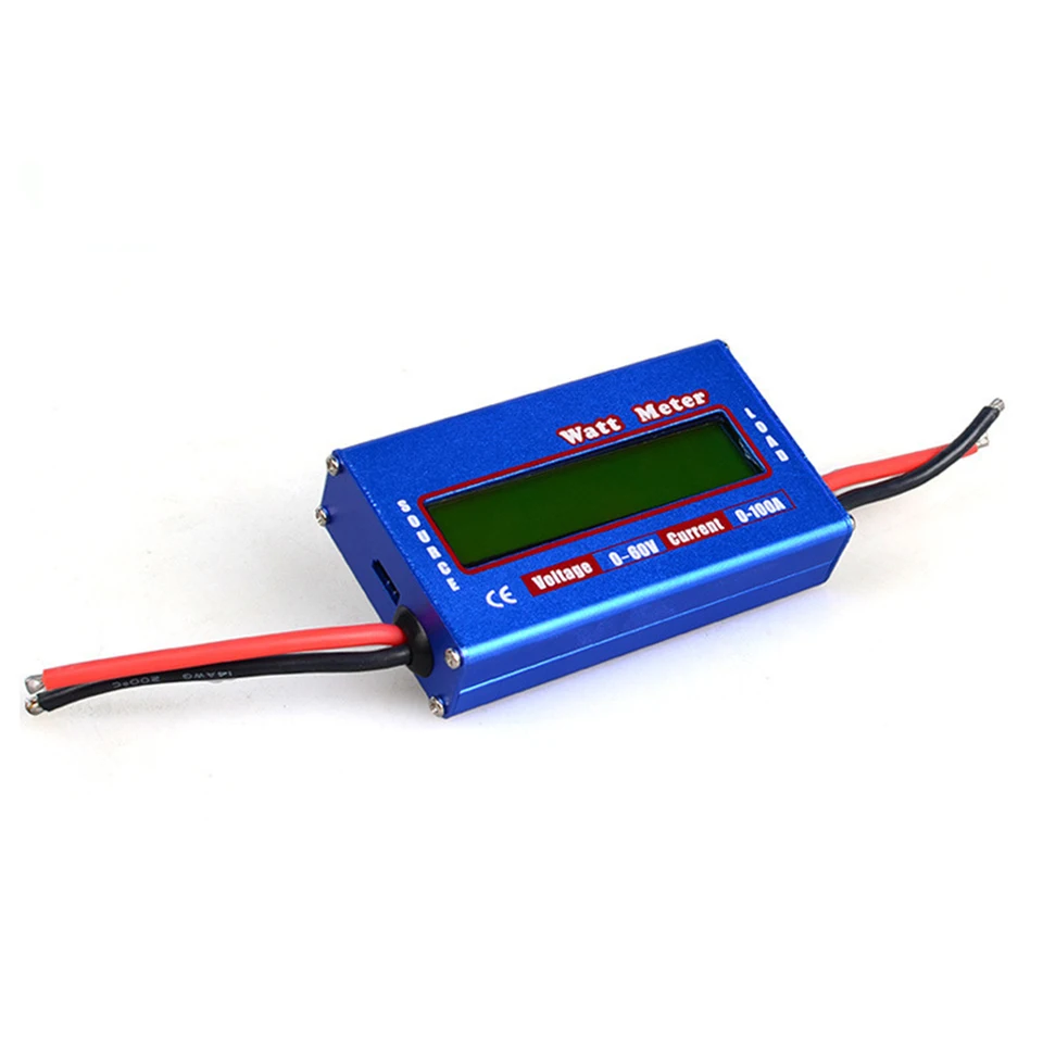 100A Zostatok napätia Analyzátor batérie Watt Meter Checker pre RC Tools Professional Analysis Instruments