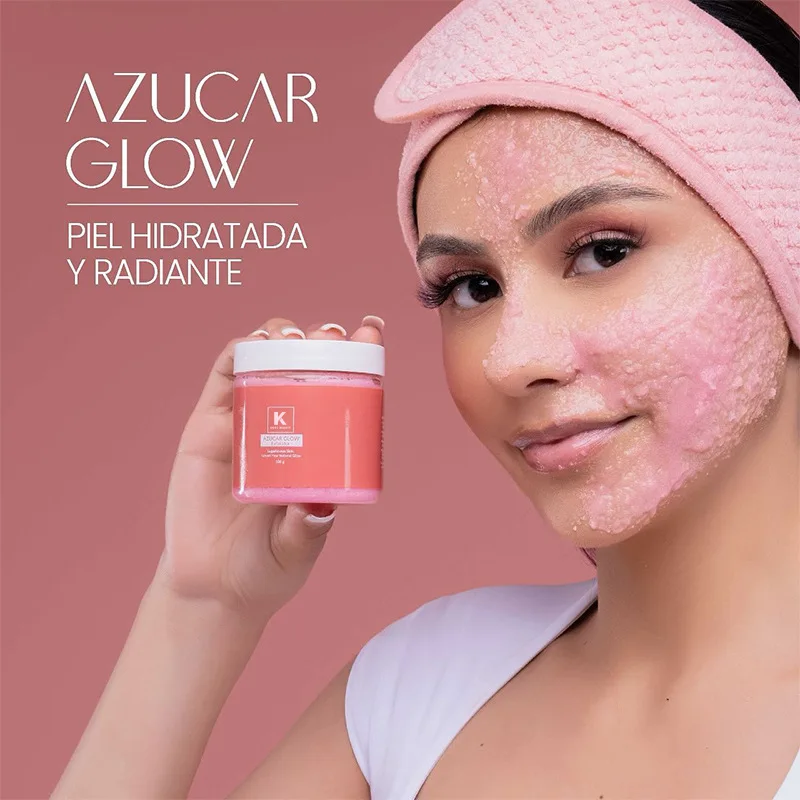100G azukárová žiara exfoliator tváre cuc cuc cuc cucd Hydratácia Hydratácia rozjasňujúca bunka-obnovenie oleja prírodná žiara