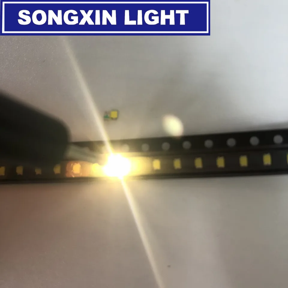 100ks 0805 SMD LED guľôčky Teplé biele svetlo emitujúce diódy vysokokvalitné svetlé 0805 (2012)