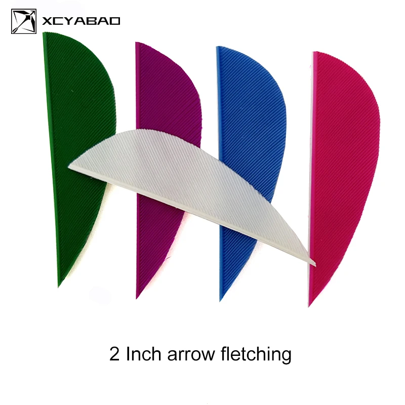 100ks 2inch morčacie perie Fletching Archery Arrow Fletches parabolická lukostreľba šípka Perie Perie Perie pravé krídlo