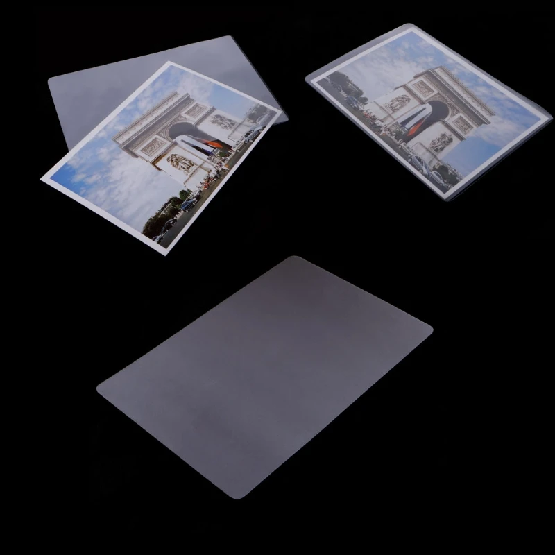 100ks 4 laminátový film Tepelný laminát lesklý chránený fotografický papier