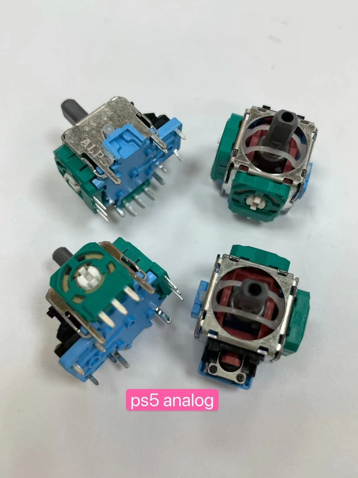 100ks Alpy Originálny 3D anolog pre PS5 Joystick 3D Rocker Repary for PlayStation 5 Controller Grip Stick Sensor Modul