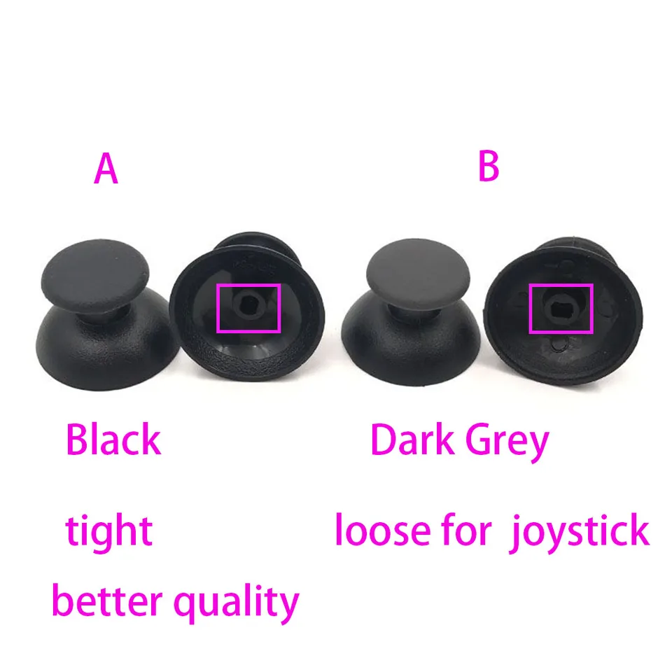 100ks Analógový joystick thummstick gumový čiapka pre Sony Ps3 PlayStation 3 Controller