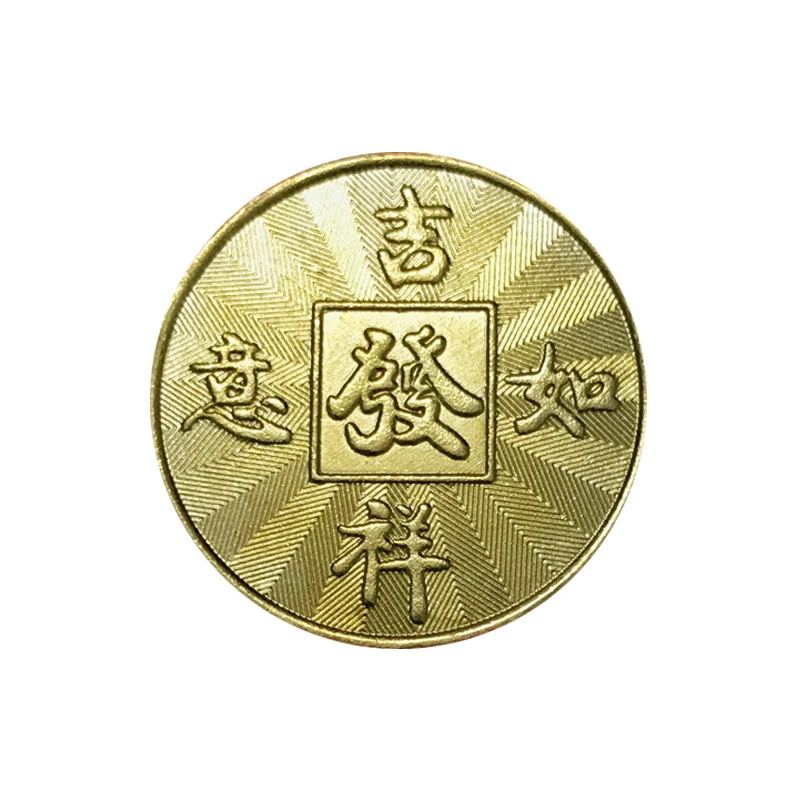 100ks arkádové medené levové tokenové tokenové tokeny Copper Coins Tokens pre automatické automaty na Arcade Mame Jamma.