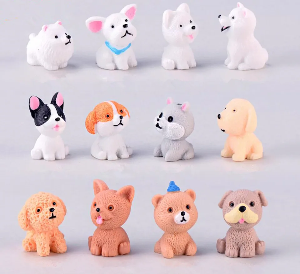 100ks kawaii živici karikatúra Model DIY DOM DOMOV DECON Miniature Fairy Garden Dekoration Dollhouse Accessories