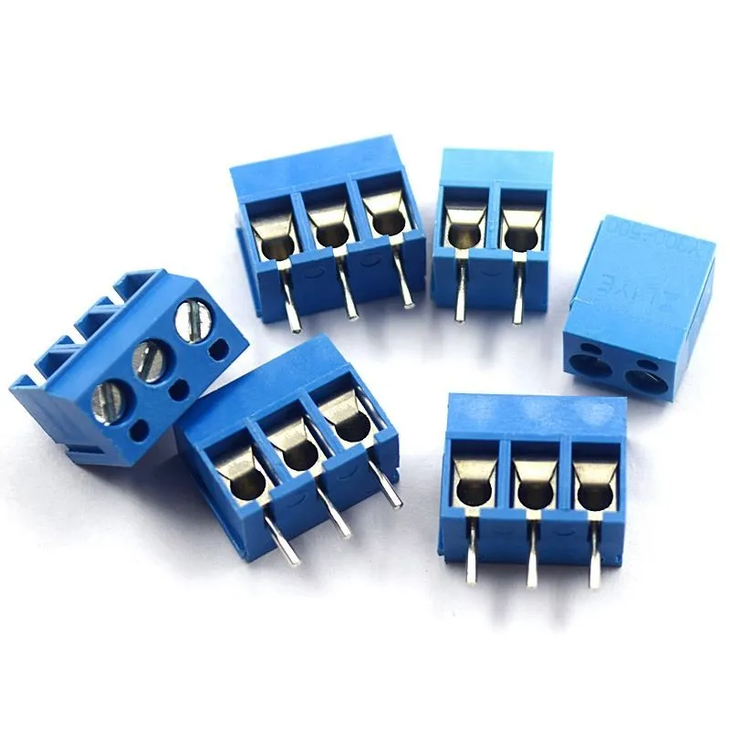100ks KF300 5,0 2P 5,0 mm 2 PIN 300V 16A Univerzálny skrutkový konektor skrutky