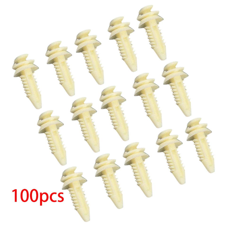 100ks na držiak na držiak na držiak na držiak na držiak na klipový klip Nylon 15545202 Fit for Chevrolet Pickup SUV C10 C1500 C2500 1988-2000 15607165