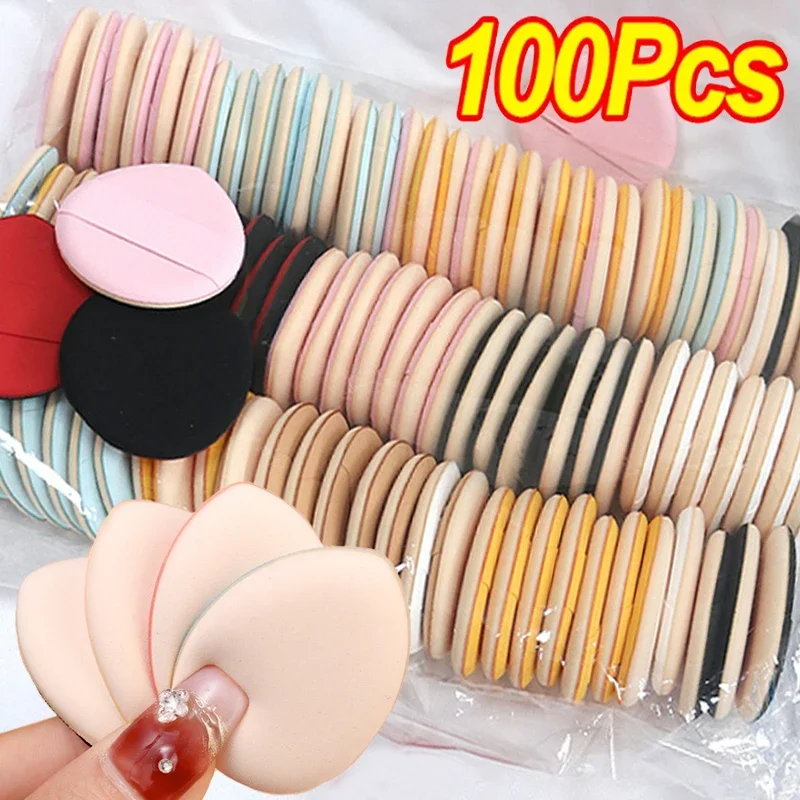 100ks prst Phald Mini make -up Puff mäkký vzduchový vankúš CUSCEALER COSMETICKÝ PUFF Liquid Foundation Blush Práškovú špongiu Krásne nástroje