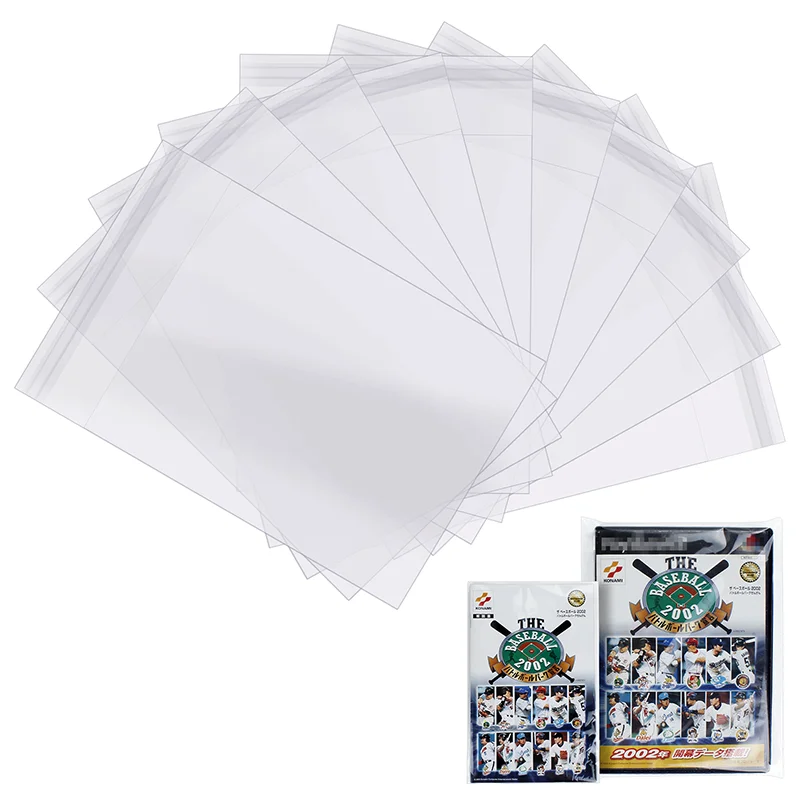 100ks PS2 CD Game Case Caseable Sleeve Opp Plastové tašky Inštruktáž brožúry pre rukávy pre príručku Sony PS2
