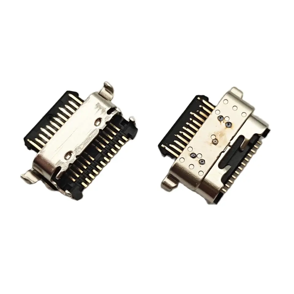 100ks USB Typ C Plug Charger Dock Port Connector pre Samsung Galaxy A11 A02S A025 A01 Core A013 C013 M11 M115 013 Moto G9 Plus Plus