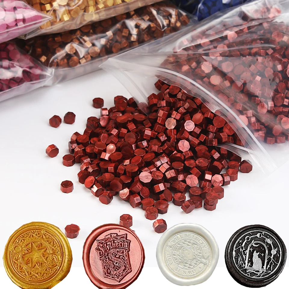 100ks v balení 35G tesniaci vosk korálky DIY pečiatka Scrapbooking Invitácia svadobná obálka