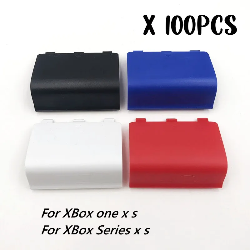 100ks výmenný kryt krytu dverí pre Xbox One Series X / Series S pre Xbox One S / X Ovládač batérie batérií VELE VELL