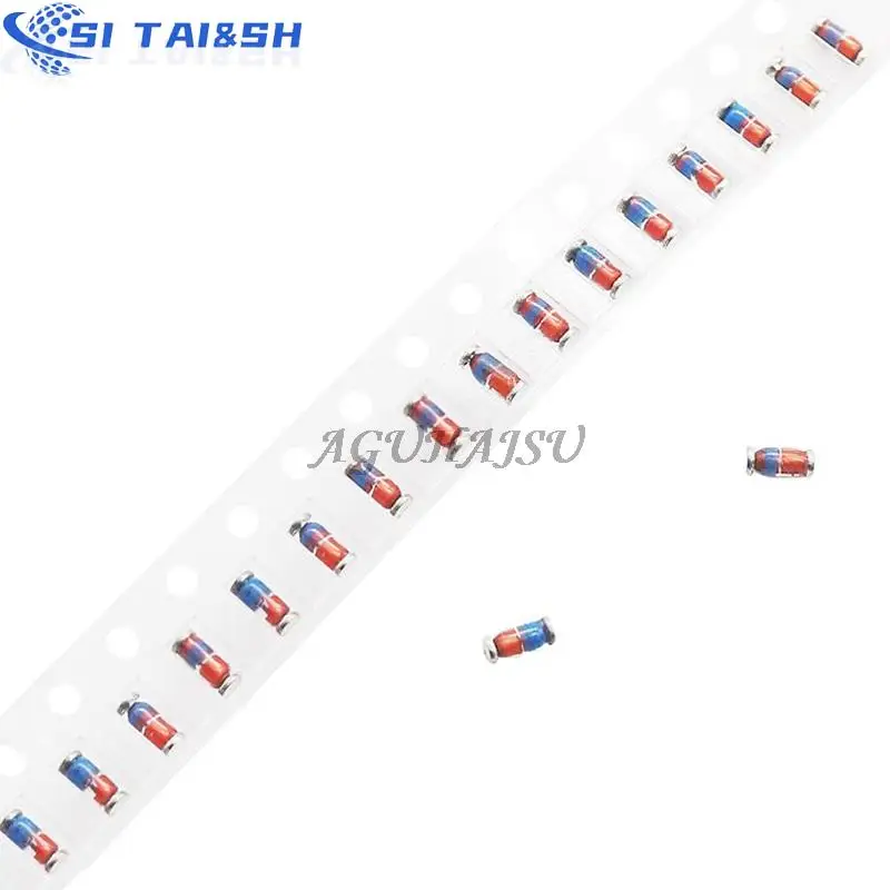 100ks zmm 3v 3v3 3v9 4v7 5v1 7v5 8v2 10v 12v 15v 16v 18v 20v 24v ll34 SMD Zener Diode Package 1/2W 0,5W Chip Zener Diode