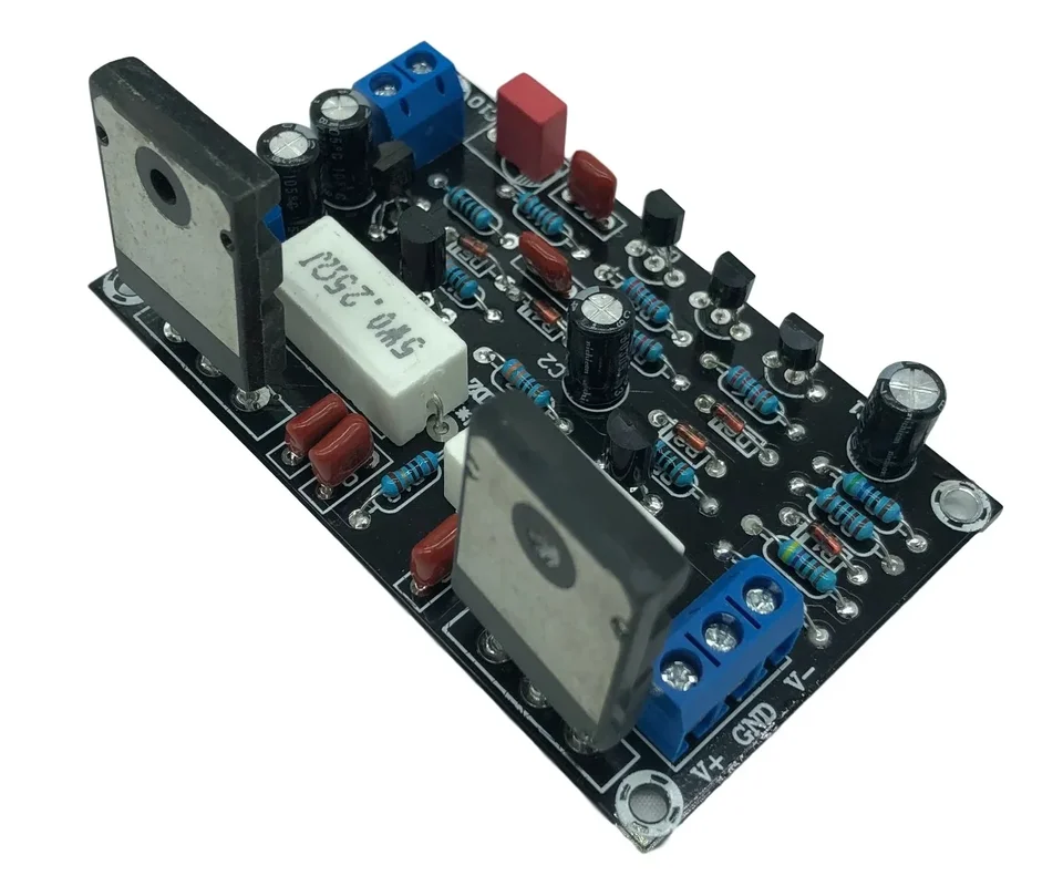 100W 2SC5200+2SA1943 Audio zosilňovač HIFI Mono kanál zosilňovača Dual DC35V Reproduktor domáce kino DIY nové