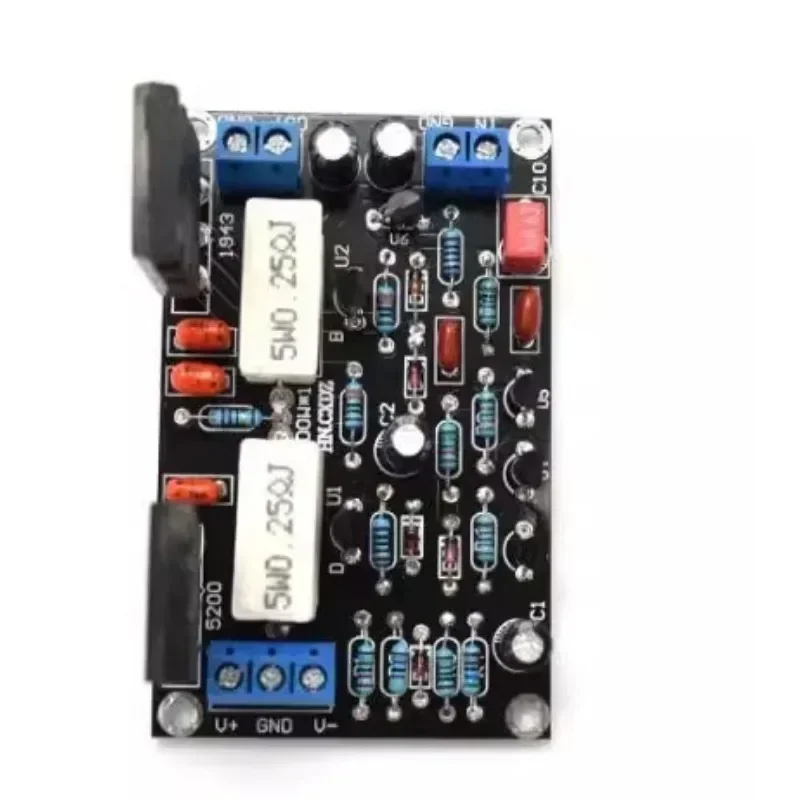 100W 2SC5200+2SA1943 Audio zosilňovač HIFI Mono kanál zosilňovača Dual DC35V Reproduktor Home Theatre DIY