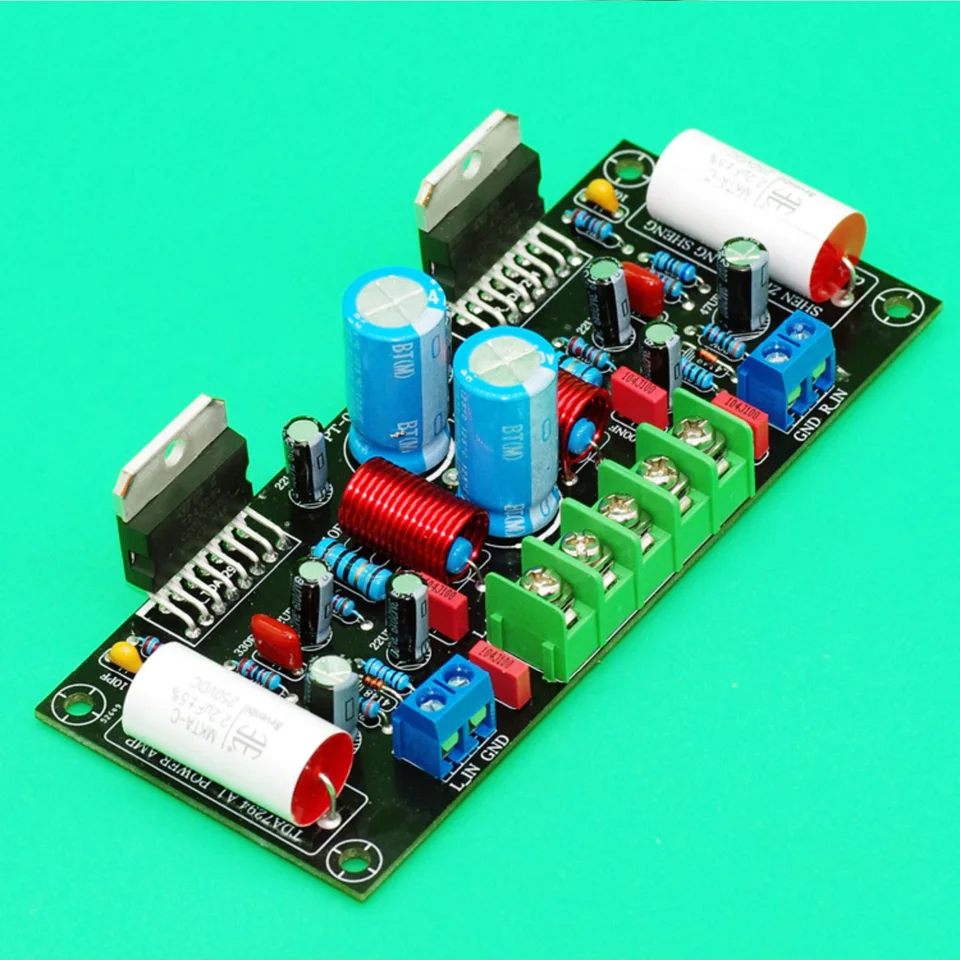 100WX2 TDA7294 DIGITÁLNA DOPRAVA Zosilňovača 7294 200 W DUALE-Channel HIFI Stereofónny zvukový zosilňovač AMP MODUL DIY Zvukový mlyn DIY