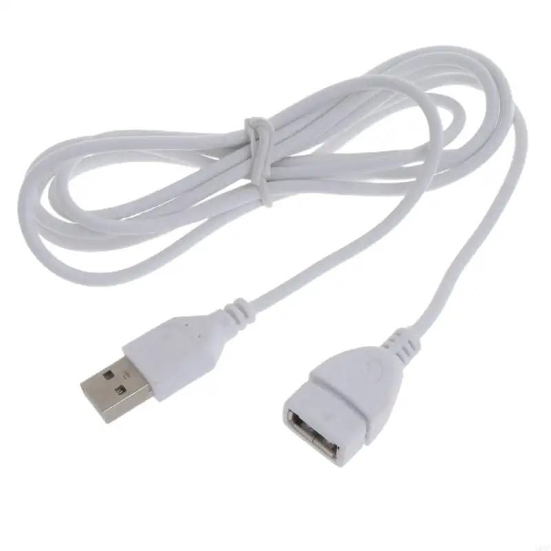 103f Biely USB predlžovací kábel predlžovač muža na samicu 1,5 m 5 stôp