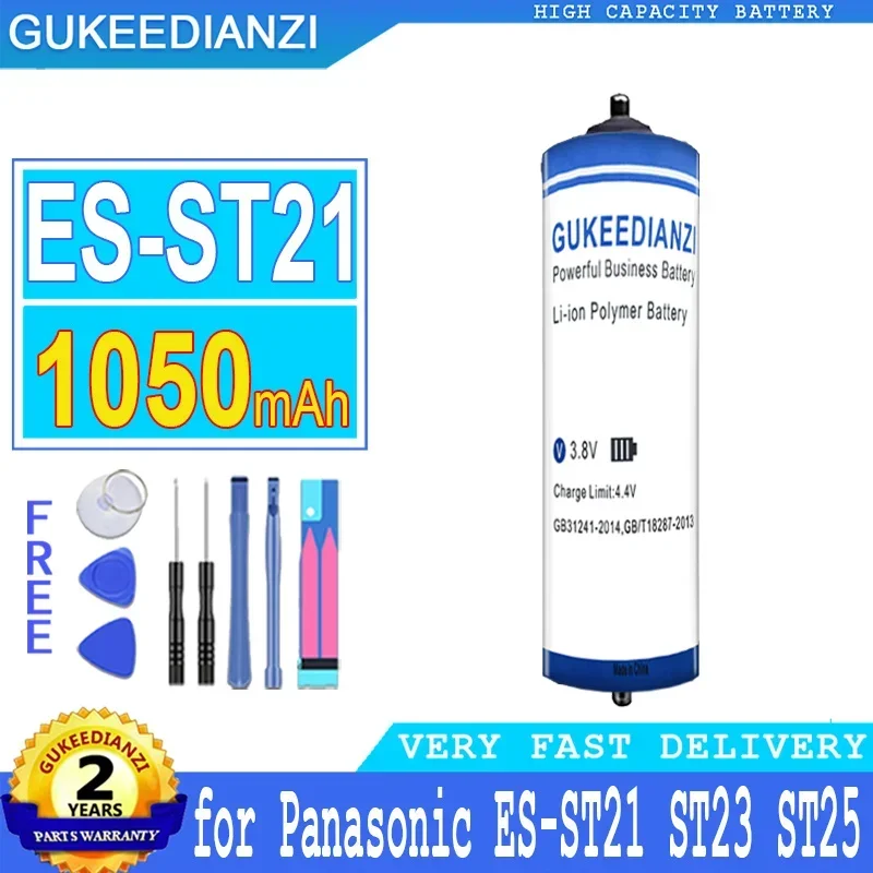1050MAH GOKEEDianzi batéria pre Panasonic ES ST21 ST23 ST25 SE27 ST29 ST37 ST39 ES-GA21 GA20 GA40 ERT3 Big Power Bateria