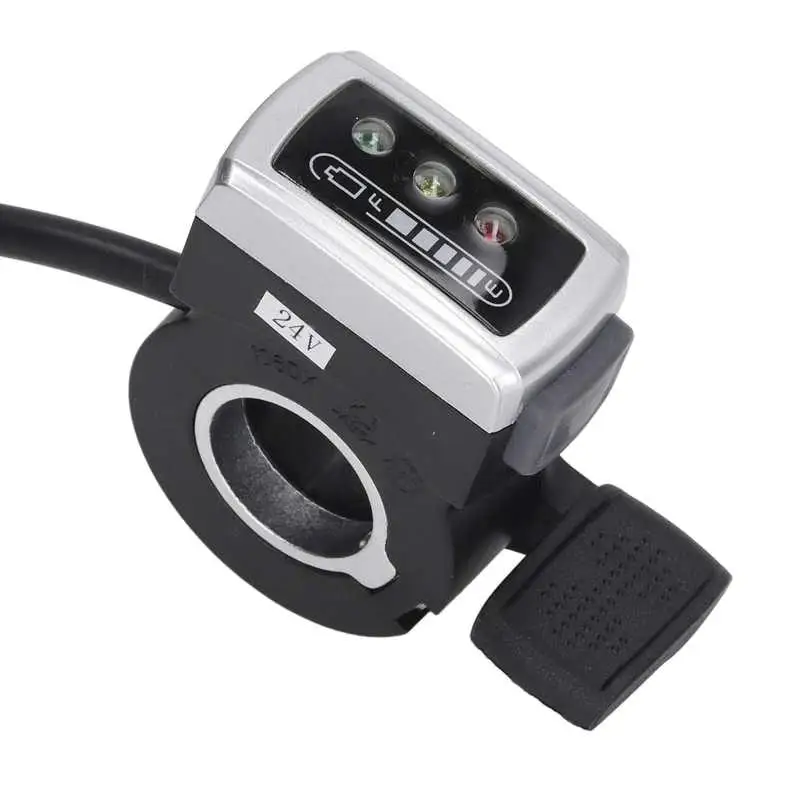 106DX Finger Throttle pre skúter E-Bike, 24v-60V, s spínačom stavu batérie-rukoväť na akcelerátor