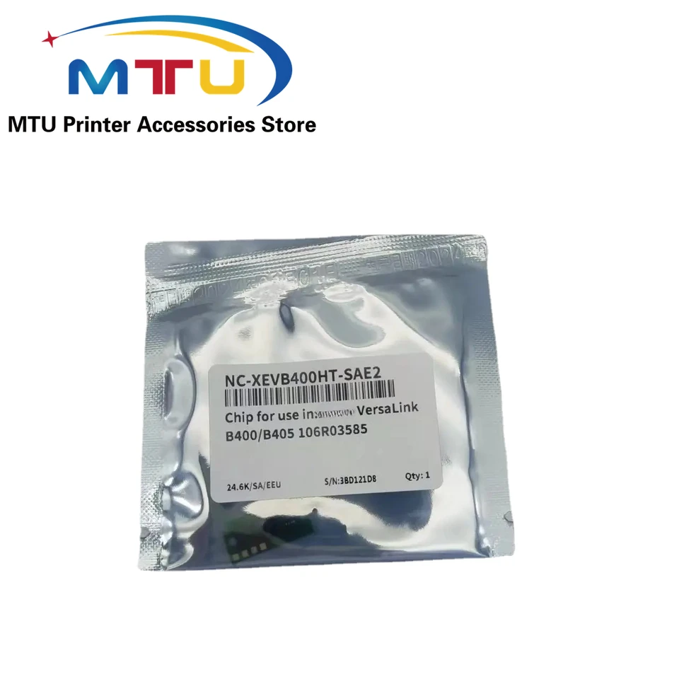 106R03585 Toner Chip s najnovším firmvérom pre Xerox Versalink B400 B405 24,6K